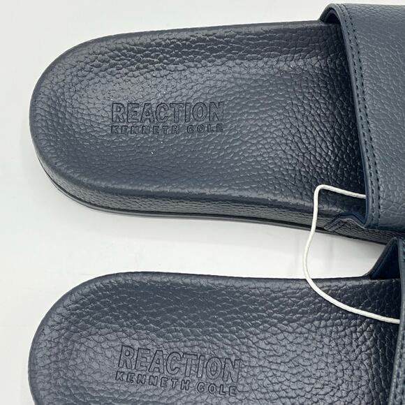 Kenneth Cole Reaction Slides in Black/White Size 10 - Picture 5 of 6